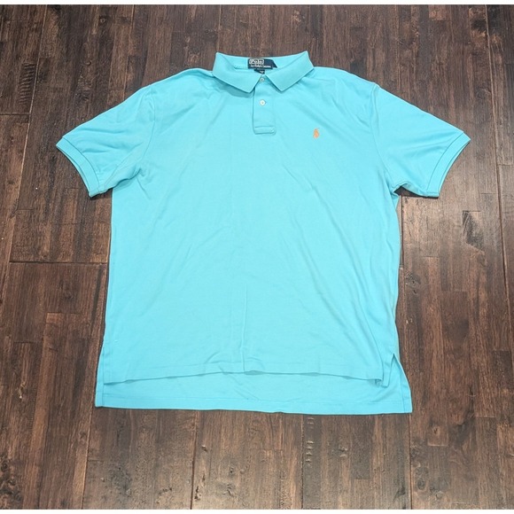 Polo Ralph Lauren Other - Polo Ralph Lauren Polo Shirt Mens XL Classic Fit Short Sleeve Orange Pony Golf‎